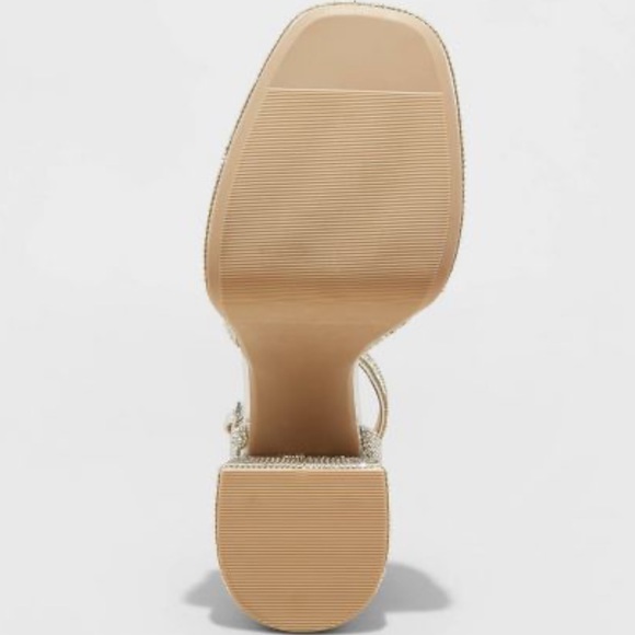 Wild Fable Bianca Rhinestone Platform Pumps - Silver - Picture 10 of 12